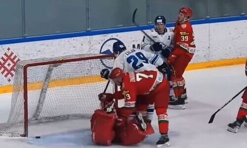 КХЛ подвела итоги матча «Барыса» со сборной Беларуси