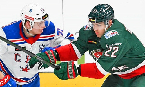 Шикарная шайба игрока сборной Казахстана помогла его клубу выиграть Кубок чемпионов КХЛ