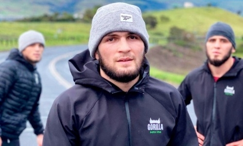 Хабиб Нурмагомедов показал уединённое место в горах, где находится его родовое село. Фото