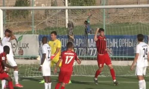 Видео гола Каршакевича матча Премьер-Лиги «Ордабасы» — «Кызыл-Жар СК»