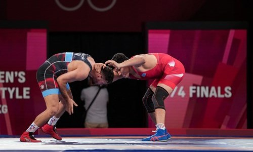 Озвучен состав сборной Казахстана по вольной борьбе на участие в чемпионате мира