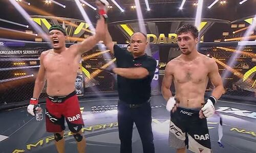 Казахстанский файтер сотворил сенсацию на турнире в Алматы