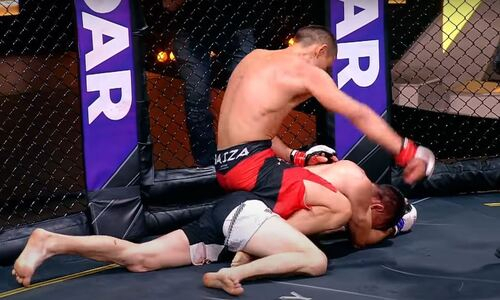 Очень жесткое «рубилово», или Как экс-боец UFC «уничтожал» казахстанца на турнире в Алматы. Видео