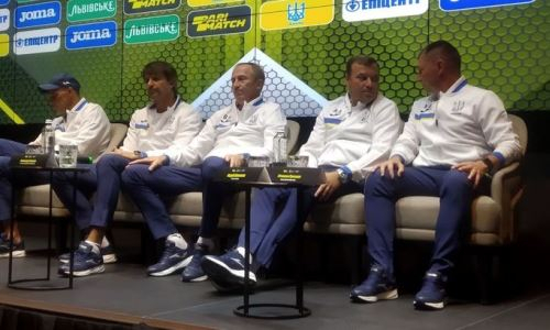 Сборная Украины представила обновленный тренерский штаб перед матчем с Казахстаном