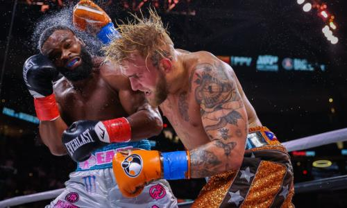 Видео полного боя Джейк Пол — Тайрон Вудли с поражением экс-чемпиона UFC