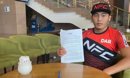 Экс-боец российских лиг АСА и Open FC подписал контракт с казахстанской лигой NFC