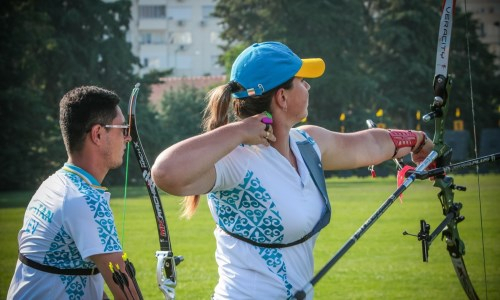 Десять наград. Команда Казахстана по стрельбе из лука успешно выступила на Кубке Аджарии