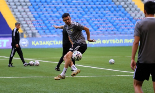 «Тобол» представил фоторепортаж с тренировки перед матчем Лиги Конференций с «Жилиной»