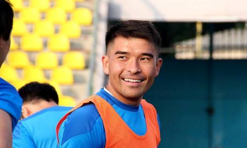 «Тараз» представил фоторепортаж с предыгровой тренировки