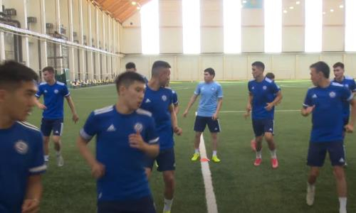 КФФ опубликовала видео первого дня УТС молодежной сборной Казахстана