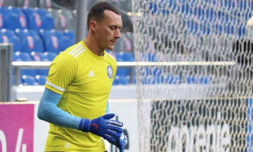 Представлен фоторепортаж с предыгровой тренировки сборной Казахстана