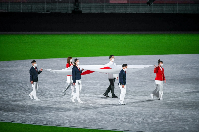 Казахстан на церемонии закрытия