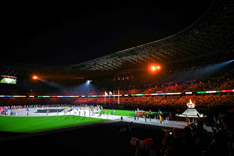 Казахстан на церемонии закрытия