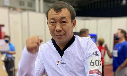 Казахстанский тхэквондист одержал первую победу на Паралимпиаде-2020