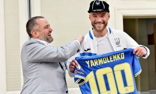 УЕФА наградил лидера сборной Украины за матч с Казахстаном