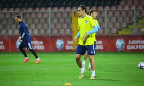 Стал известен стартовый состав сборной Казахстана на матч против Боснии и Герцеговины