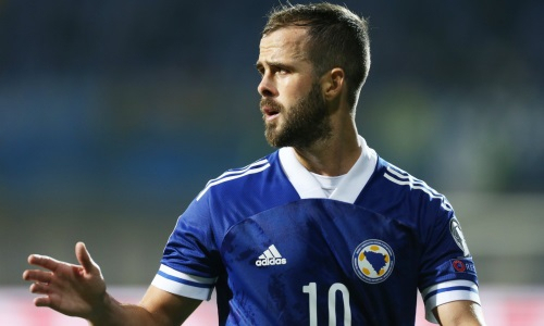 Видео гола Пьянича матча отбора ЧМ-2022 Босния и Герцеговина — Казахстан