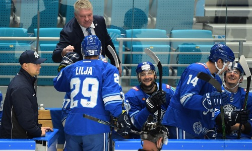 «У нас всегда так происходит». Юрий Михайлис прокомментировал первую победу «Барыса» в сезоне КХЛ