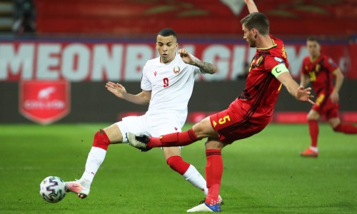 Полузащитник «Астаны» сыграл против сборной Бельгии в отборе ЧМ-2022