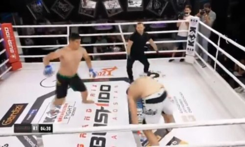 «Рухнул замертво». Страшный нокаут казахстанского бойца поразил зарубежное СМИ