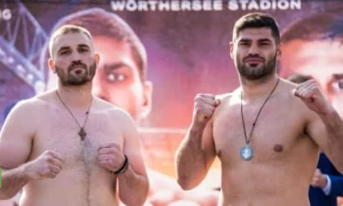 Бывший боксер «Astana Arlans» прошел взвешивание перед боем за титул IBF