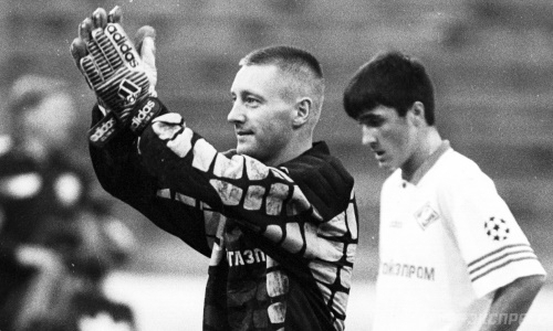 В России вспомнили исторический сейв нынешнего тренера «Астаны». Видео