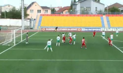Появился видеообзор матча Премьер-Лиги «Атырау» — «Туран» 2:2