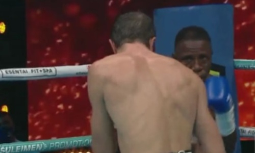 Видео зверского нокаута 21-летнего казахстанского боксера в бою за титул WBA