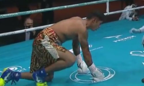Видео нокаута в первом раунде, или Как чемпион Азии из Казахстана завоевал титул WBA