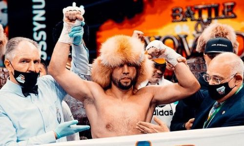 Айдос Ербосынулы сделал заявление после победы нокаутом в главном бою в карьере