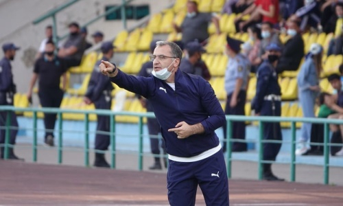 Наставник «Тараза» высказался о матче с «Актобе» и дебюте португальского новичка