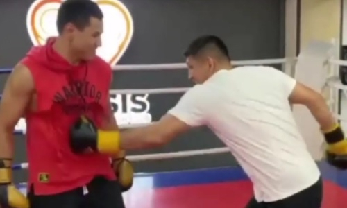 Жанкош Тураров и Куат Хамитов устроили битву в ринге и выявили победителя. Видео