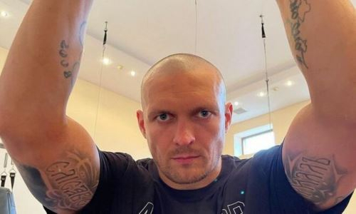 «Ты суперзвезда». Усик записал забавное обращение к Джошуа перед боем. Видео