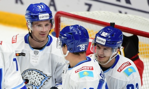 «Барыс» получил дополнительную поддержку в первом гостевом матче сезона КХЛ. Фото