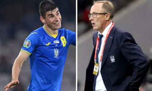 Лидер сборной Украины обиделся на главного тренера из-за матча с Казахстаном