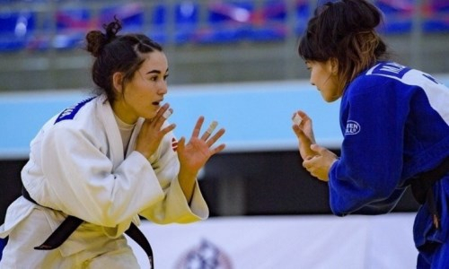 Женская сборная Казахстана по дзюдо проводит УТС в Алматинской области
