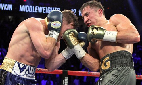 Четыре года назад состоялся скандальный бой Головкин — «Канело». Видео