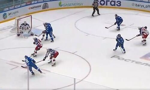 «Гениально». Легенда «Барыса» поразил российские СМИ своей игрой в матче с ЦСКА