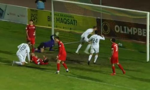 Видео гола Асранкулова матча Кубка Казахстана «Тобол» — «Кызыл-Жар СК»