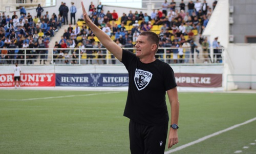 «Я рад, что был участником такого мероприятия». Наставник «Каспия» разобрал матч против «Астаны»