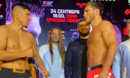 Прямая трансляция боя Куат Хамитов — Мариф Пираев на AMC Fight Nights