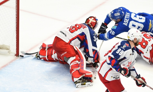 Наставник ЦСКА поменял голкипера из-за его хорошего выступления против «Барыса»