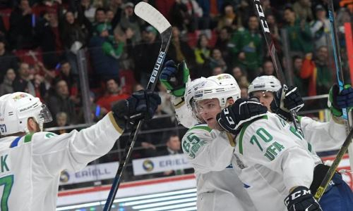 Лидер конференции «Барыса» в КХЛ одержал гостевую победу