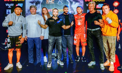 Представлены результаты взвешивания турнира AMC Fight Nights с боем Куата Хамитова и еще одного казахстанца