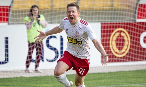 «На этом нельзя останавливаться». Балашов поделился эмоциями от первого гола за «Актобе» и секретом победы над «Жетысу»