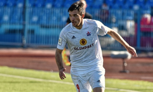 Покинувший летом команду КПЛ форвард забил в третьем матче подряд за российский клуб. Видео