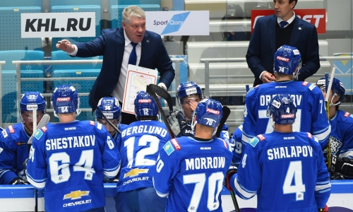 «Барыс» назвал состав на выездную серию матчей КХЛ