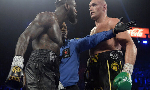 «Я разобью твое лицо, Вот моё чёртово послание». Уайлдер и Фьюри обменялись угрозами перед третьим боем