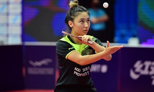 Женская сборная Казахстана вошла в финальную восьмерку ЧА-2021 по настольному теннису