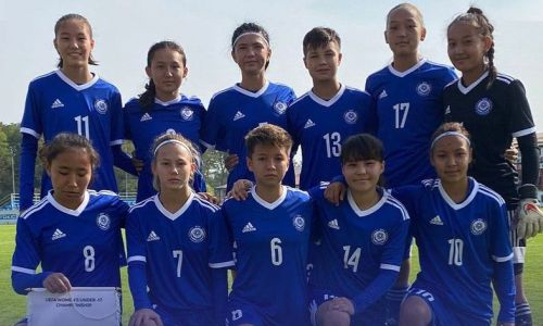 Женская сборная Казахстана до 17 лет одержала первую победу в отборе на ЕВРО-2022
